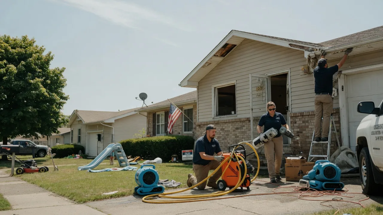Water Damage Restoration in Dwight, IL near me